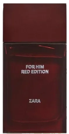 Zara For Him Red Edition perfume bottle