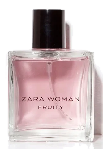 Zara Fruity perfume bottle