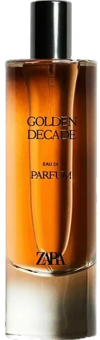 Zara Golden Decade parfüm şişesi