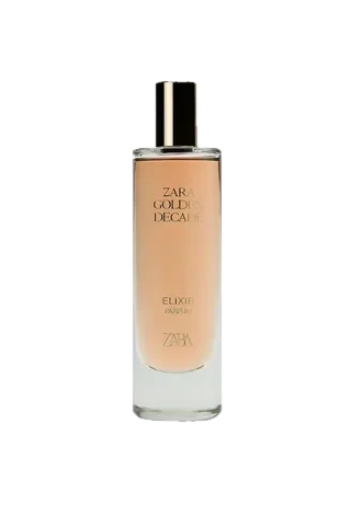 Zara Golden Decade Elixir Parfum parfüm şişesi