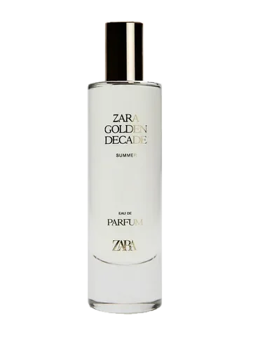 Zara Golden Decade Summer perfume bottle