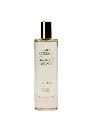 Zara Golden Decade Sweet parfüm şişesi