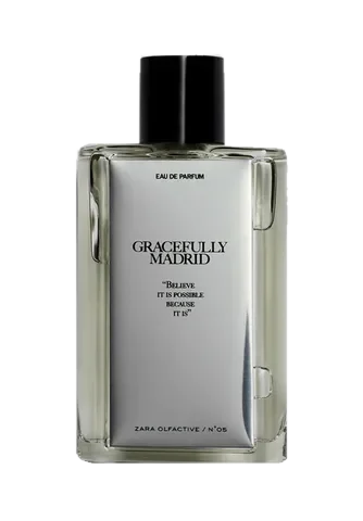 Zara Gracefully Madrid perfume bottle