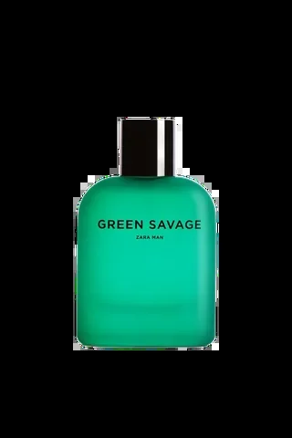 Zara Green Savage parfüm şişesi