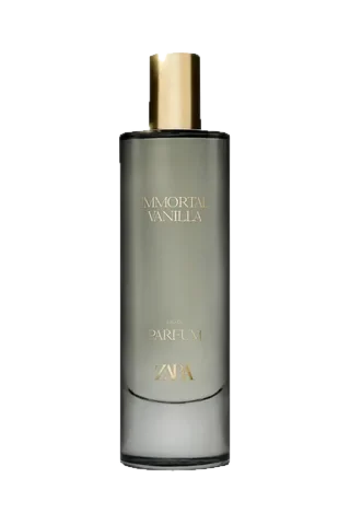 Zara Immortal Vanilla parfüm şişesi