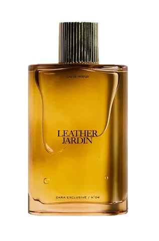 Zara Leather Jardin perfume bottle
