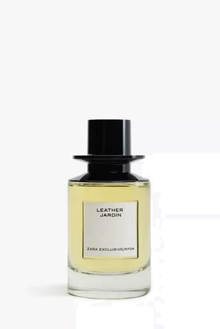 Zara Leather Jardin perfume bottle