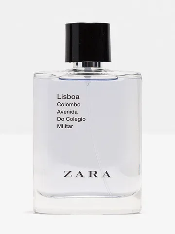 Zara Lisboa Colombo Avenida do Colegio Militar parfüm şişesi