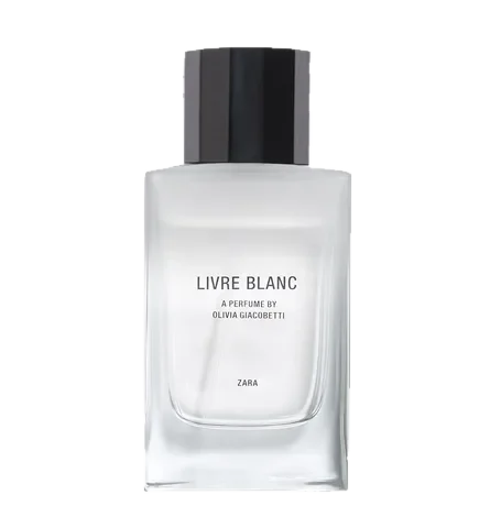 Zara Livre Blanc perfume bottle