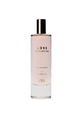 Zara Love Explosion Special Edition perfume bottle