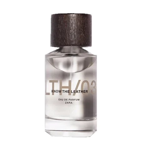 Zara LTH/03 Know The Leather perfume bottle