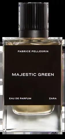 Zara Majestic Green parfüm şişesi