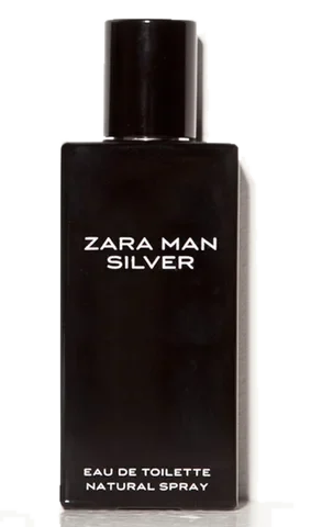 Zara Man Silver parfüm şişesi