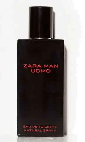 Zara Man Uomo parfüm şişesi