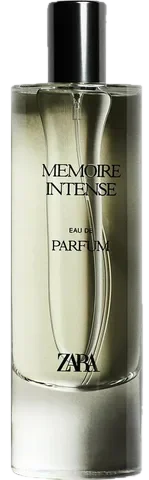 Zara Memoire Intense perfume bottle