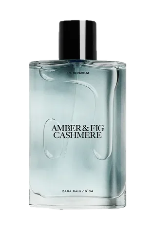Zara No 4 Amber & Fig Cashmere parfüm şişesi