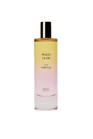 Zara Peach Glow Eau de Parfum perfume bottle