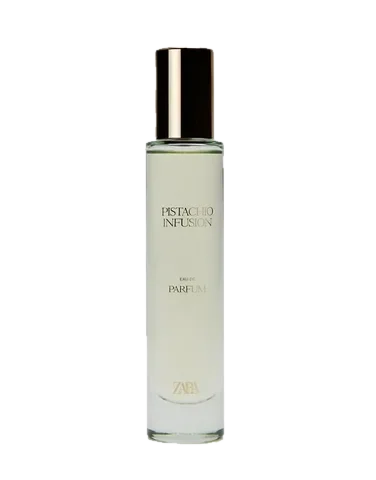 Zara Pistachio Infusion perfume bottle