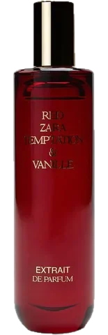 Zara Red Temptation Vanille perfume bottle