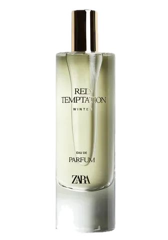 Zara Red Temptation Winter perfume bottle