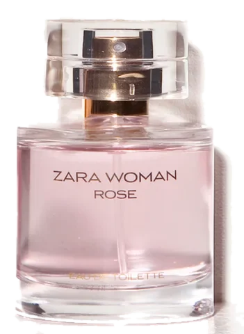 Zara Rose Eau de Toilette perfume bottle