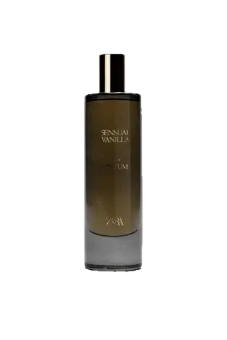 Zara Sensual Vanilla perfume bottle