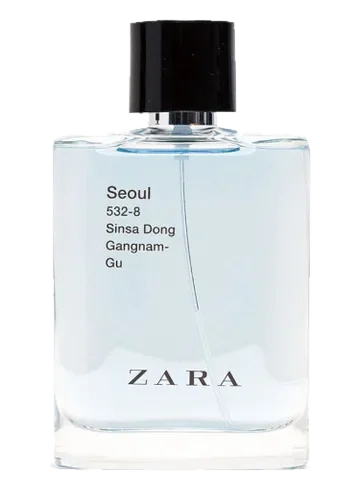 Zara Seoul 532-8 Sinsa Dong Gangnam-Gu perfume bottle