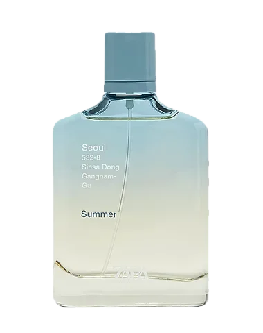 Zara Seoul 532-8 Sinsa Dong Gangnam-Gu Summer parfüm şişesi