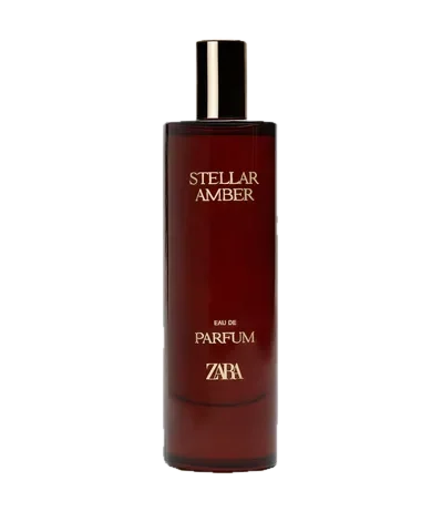 Zara Stellar Amber parfüm şişesi