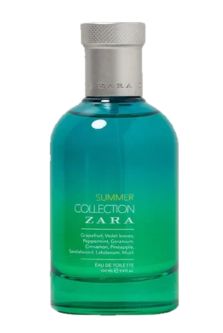 Zara Summer Collection perfume bottle