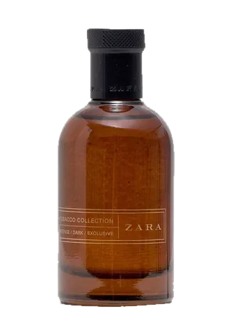 Zara Tobacco Collection Intense Dark Exclusive perfume bottle