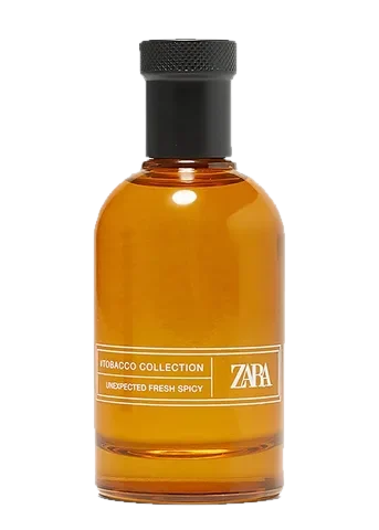 Zara Tobacco Collection Unexpected Fresh Spicy parfüm şişesi