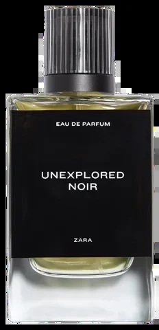 Zara Unexplored Noir parfüm şişesi