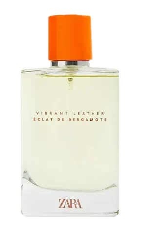 Zara Vibrant Leather Eclat de Bergamote perfume bottle