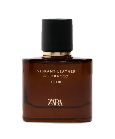 Zara Vibrant Leather & Tobacco Elixir parfüm şişesi