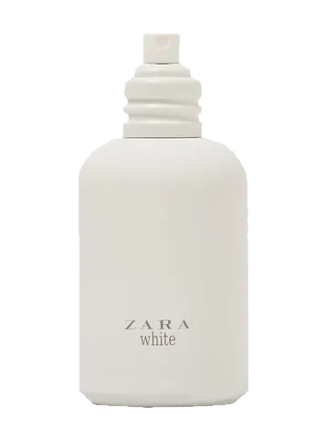 Zara White parfüm şişesi