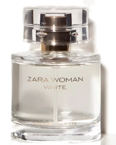 Zara White Eau de Toilette parfüm şişesi
