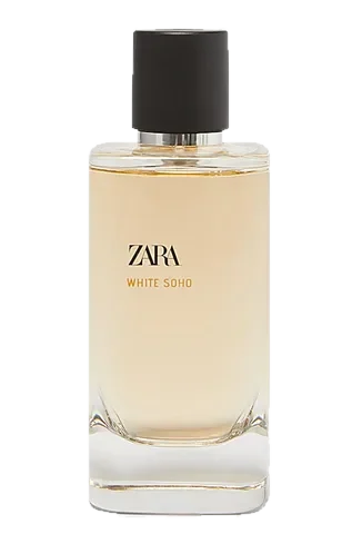Zara White Soho perfume bottle