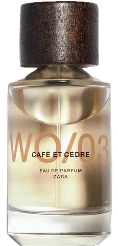 Zara WO/03 Café Et Cèdre parfüm şişesi