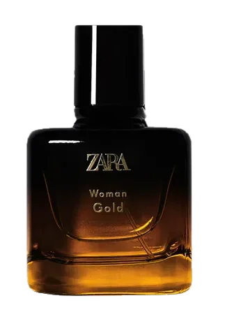 Zara Woman Gold 2021 perfume bottle