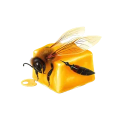 Perfumes with beeswax
