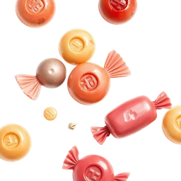 Perfumes with candies
