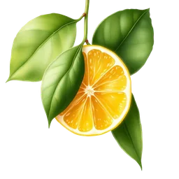 Perfumes with lemon leaf