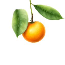 Perfumes with mandarin leaf