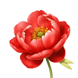 Perfumes with Red Peony