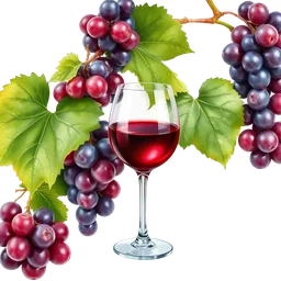 Perfumes with Red Wine