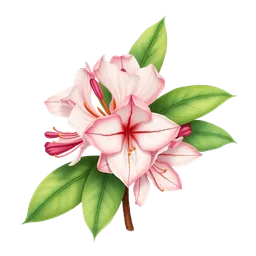 Perfumes with rhododendron