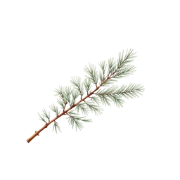 Perfumes with silver fir