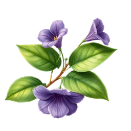 Perfumes with Violet Leaves