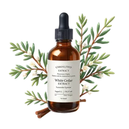 Perfumes with White Cedar Extract